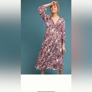 Anthropologie floral dress. Bohemian, beautiful